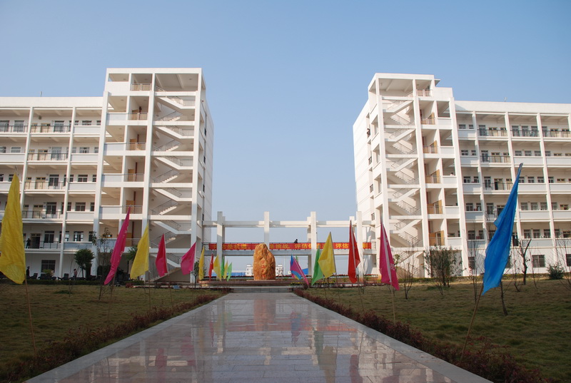 2011年建設(shè)中的校園，綠化