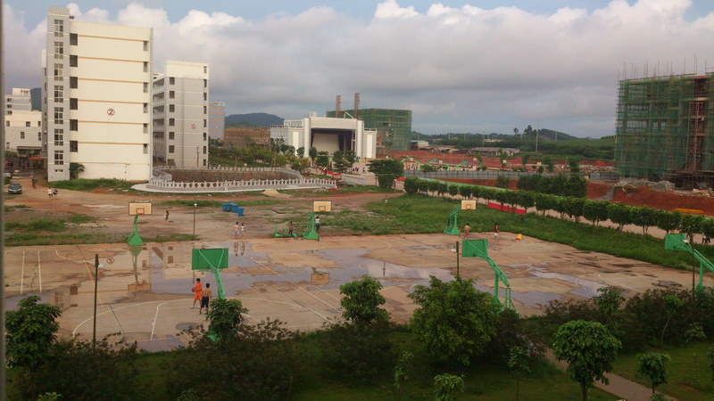 2011年建設(shè)中的校園