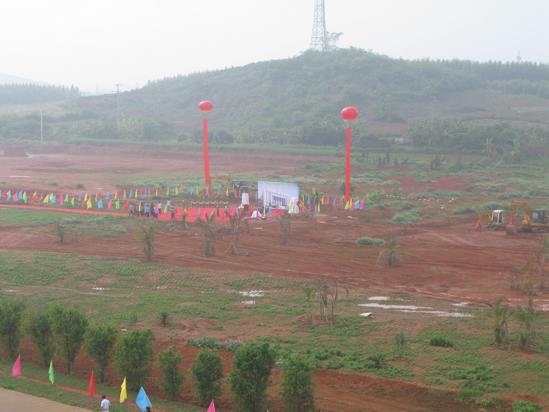 2011年建設(shè)中的校園